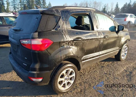 2020 Ford Ecosport Se из США, поврежденный, VIN MAJ6S3GL0LC384649